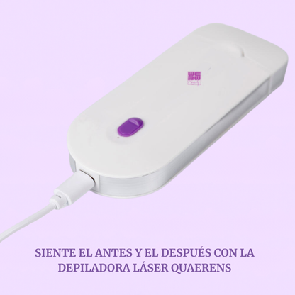 Depiladora Láser Quaerens-Suavidad duradera, confianza infinita.